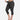 Women'S Capri Leggings plus Size Stretch and Comfy High Waisted Three-Quarter Leggings Plus - Total Brand