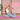 Polyester 72" Assembled Length Yoga Mat with Non-Slip Blocks, Strap, Towels, Pink