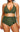 Women plus Size Two Piece Bikini Swimsuits with High Waisted Bottom Tummy Control Bathing Suits