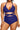 Women plus Size Two Piece Bikini Swimsuits with High Waisted Bottom Tummy Control Bathing Suits