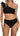 Womens Bikini One Shoulder Top with High Waisted Bottom Two Piece Swimsuits