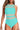 Women High Neck One Piece Swimsuits for Women Mesh Bathing Suits Open Back Swimwear