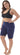 Women'S Soft plus Size Mid Thigh Shorts Leggings