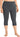 Women'S plus Size Cotton Capri Leggings