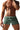 Men'S Swimwear Swimsuits Solid Basic Swim Boxer Trunks Board Shorts with Zipper Pockets