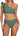 Womens Bikini One Shoulder Top with High Waisted Bottom Two Piece Swimsuits