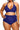 Women plus Size Two Piece Bikini Swimsuits with High Waisted Bottom Tummy Control Bathing Suits